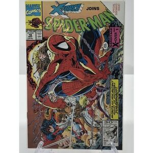 X-Force joins Spider-Man Issue #16 Marvel Comics (Todd McFarlane Cover 1991) 🔥